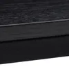 Table d'appoint Relaxdays noire, structure métallique, Voir les images du produit 6
