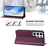 Lederhülle für Samsung Galaxy S24 Ultra Hülle Flip Produktbild-Vorschau 3