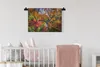 MuchoWow® Wandteppich Wandbehang Blick auf die bunten Produktbild-Vorschau 2