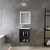 45 cm Badmöbel Set Gäste WC Waschbecken mit Unterschrank Produktbild-Vorschau 2