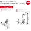 HAILO Trittleiter "TopLine" K100 2-stufig 110474 Voir les images du produit 8