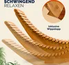 CASARIA® Sonnenliege Klappbar Wetterfest Holz 160kg Produktbild-Vorschau 7
