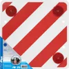 ProPlus 361228 zadní výstražná značka s odrazkami 50x50cm Náhled obrázku produktu 7
