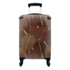 MuchoWow® Koffer Handgepäck Trolley Rollkoffer Kleine Produktbild-Vorschau 1