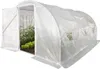 Serre tunelle de jardin avec porte 4 x 3 m "Mimosa" - 12 m² Voir les images du produit 1