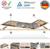 Lattenrost 90x200cm 42 Leisten verstellbar Fertig Montiert Produktbild-Vorschau 5