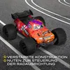 A remote-controlled off-road car on a race track. Anteprima dell’immagine prodotto