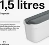 Klarstein Bac à Glace avec Couvercle – Lot de 2 x 1,5L, Voir les images du produit 4