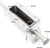 Fermaporta a pedale 118-146 mm Fermaporta in acciaio inox Anteprima dell’immagine prodotto 3