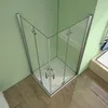 B.90x80cm H.195cm  Falttür eckdusche Duschkabinen  6mm NANO Produktbild-Vorschau 3