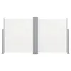 vidaXL Marquise latérale extensible double 170 x 600 cm Voir les images du produit 3