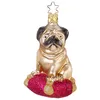 INGE-GLAS® Weihnachts-Hänger Fideler Mops Produktbild-Vorschau 5
