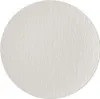A white, circular plate with a textured surface is shown against a white background. Podgląd zdjęcia produktu