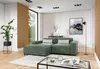 Ecksofa Designersofa ROMY XS in Stoff Enjoy Me Olivgrün Produktbild-Vorschau 1