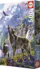 EDUCA Puzzle Wölfe in den Felsen 500 Teile Produktbild-Vorschau 3