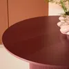 Lenox table de salle à manger Ø110cm rouge. Voir les images du produit 10