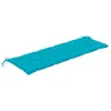 vidaXL Cuscino per panchina da giardino turchese 150x50x7 Anteprima dell’immagine prodotto 10