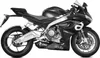 Marmitta completa Steel nera MIVV Delta race per APRILIA rs Anteprima dell’immagine prodotto 5