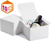 10 Geschenkboxen, 15x15x10 cm, Weiß mit Deckel Produktbild-Vorschau 4