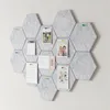 Relaxdays Akustikplatten, 36 Stück, selbstklebend, Hexagon, Produktbild-Vorschau 5