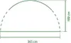 Event Shelter Pro L (3.65M) Sunwall w Door - Silver Produktbild-Vorschau 3