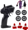 Voiture de sport RC avec roues interchangeables rouge Voir les images du produit 4