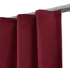 Beautissu 2er Set Thermovorhang Gardine Rot Amelie TK, Produktbild-Vorschau 3