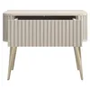 Selsey Ovarlo - Nachttisch mit Schublade, Greige, 63 cm Produktbild-Vorschau 4