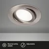 LED Einbauleuchte IP23 7W 600 lm 4000 K schwenkbar Produktbild-Vorschau 3