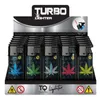 25er Display TQ Turbo Sturmfeuerzeug Shiny Leaf Produktbild-Vorschau 1
