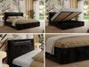 MKS MEBLE Polsterbett Doppelbett mit Holzlattenrost GOLD 5 Produktbild-Vorschau 2