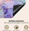 KitchenYeah© Herdabdeckplatte Gold - Marmor - Lila , Produktbild-Vorschau 4