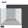Dalsys Gefällekeil Dusche 98cm Links Silber 19mm Höhe - V2A Produktbild-Vorschau 5