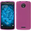 PhoneNatic Case kompatibel mit Lenovo Moto C Plus - pink Produktbild-Vorschau 1