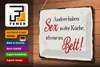 Blechschild Spruch 30x20cm Sex in der Küche Bett Schild Produktbild-Vorschau 4
