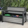 Keter Deco Bench 227L Gartenbank – 133 x 61 x 89 cm – Storm Produktbild-Vorschau 8