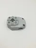 A gray plastic part for a tool, likely a brush cutter or trimmer, is shown on a white background. Produktbild-Vorschau