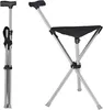 Gehstock mit Sitz, 2-in-1 Gehstock Gehhilfe, maximale Produktbild-Vorschau 1