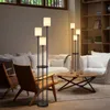 ZMH stojací lampa do obývacího pokoje stojací lampa vintage Náhled obrázku produktu 8