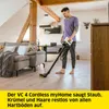 Kärcher VC 4 Handstaubsauger Schwarz - Gelb Beutellos Anteprima dell’immagine prodotto 7