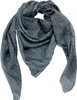 Baumwolltuch Indisches Muster 1 grau schwarz Blumen schwarz Produktbild-Vorschau 1