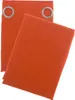 Meradiso Vorhangschal Set 68824 135 x 265 cm Orange Produktbild-Vorschau 1