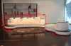 Leder Sofa Ecksofa Wohnlandschaft Rund Couch Sitz Polster Produktbild-Vorschau 12