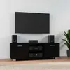 vidaXL TV-Schrank Schwarz 120x40,5x35 cm Holzwerkstoff -  Produktbild-Vorschau 2