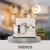 AREBOS robot kuchenny 1500W, robot kuchenny, ugniatarka z Podgląd zdjęcia produktu 4