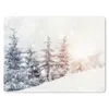 MuchoWow® Mauspad Mousepad Baum - Schnee - Winter 23x19 cm Produktbild-Vorschau 1