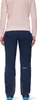 Damen Softshellhose "Taiss Guide SO Pants" von Mammut in dunkelblau; von hinten fotografiert; mit reflektierendem Logo. Podgląd zdjęcia produktu