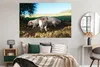 MuchoWow® Poster Schweine - Tiere - Landschaft 180x120 cm - Produktbild-Vorschau 4