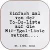 Mr. & Mrs. Panda Tassenuntersetzer Einfach mal von der... - Produktbild-Vorschau 1