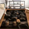 Oryginalny dywanik 120x160 cm - Szczenięta rottweilera Podgląd zdjęcia produktu 2
